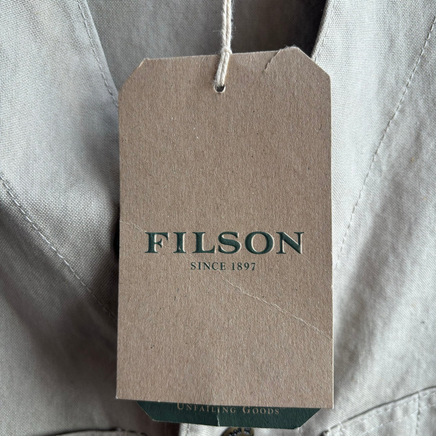 Filson Canvas Vest