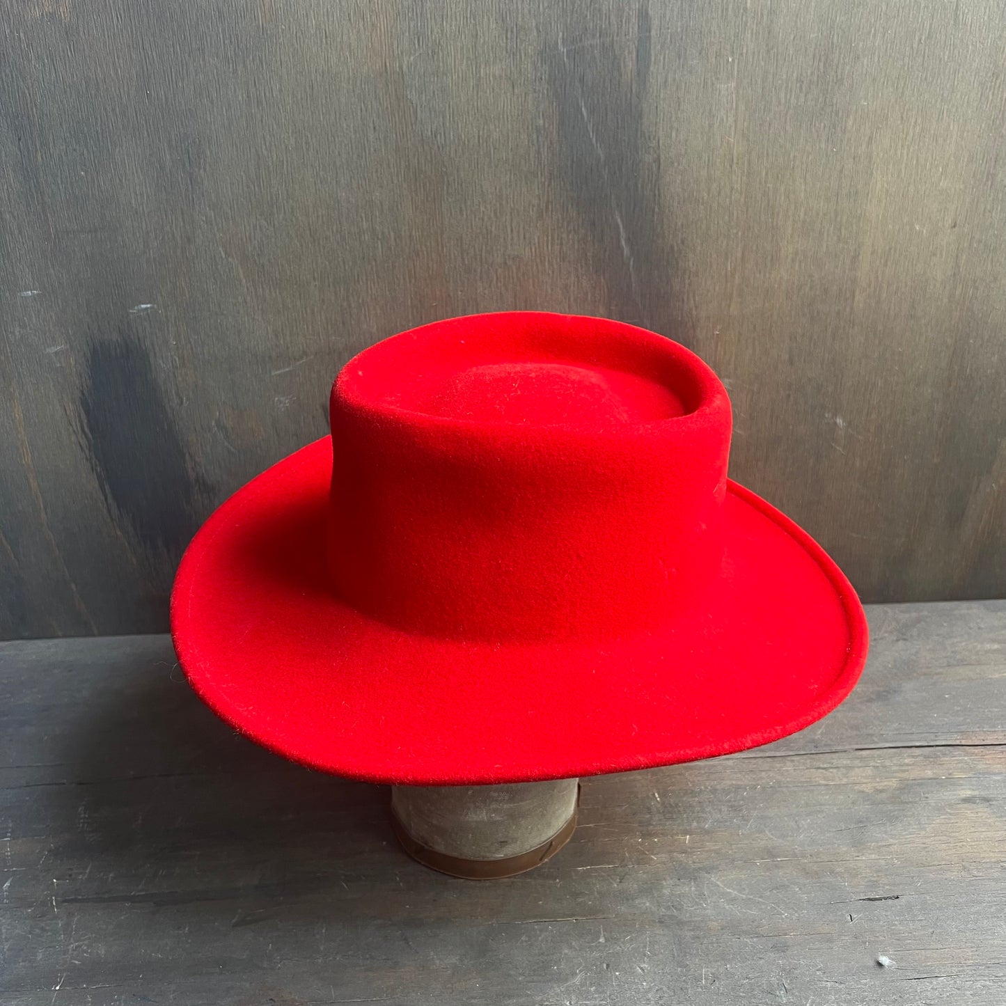 Red Felt Hat