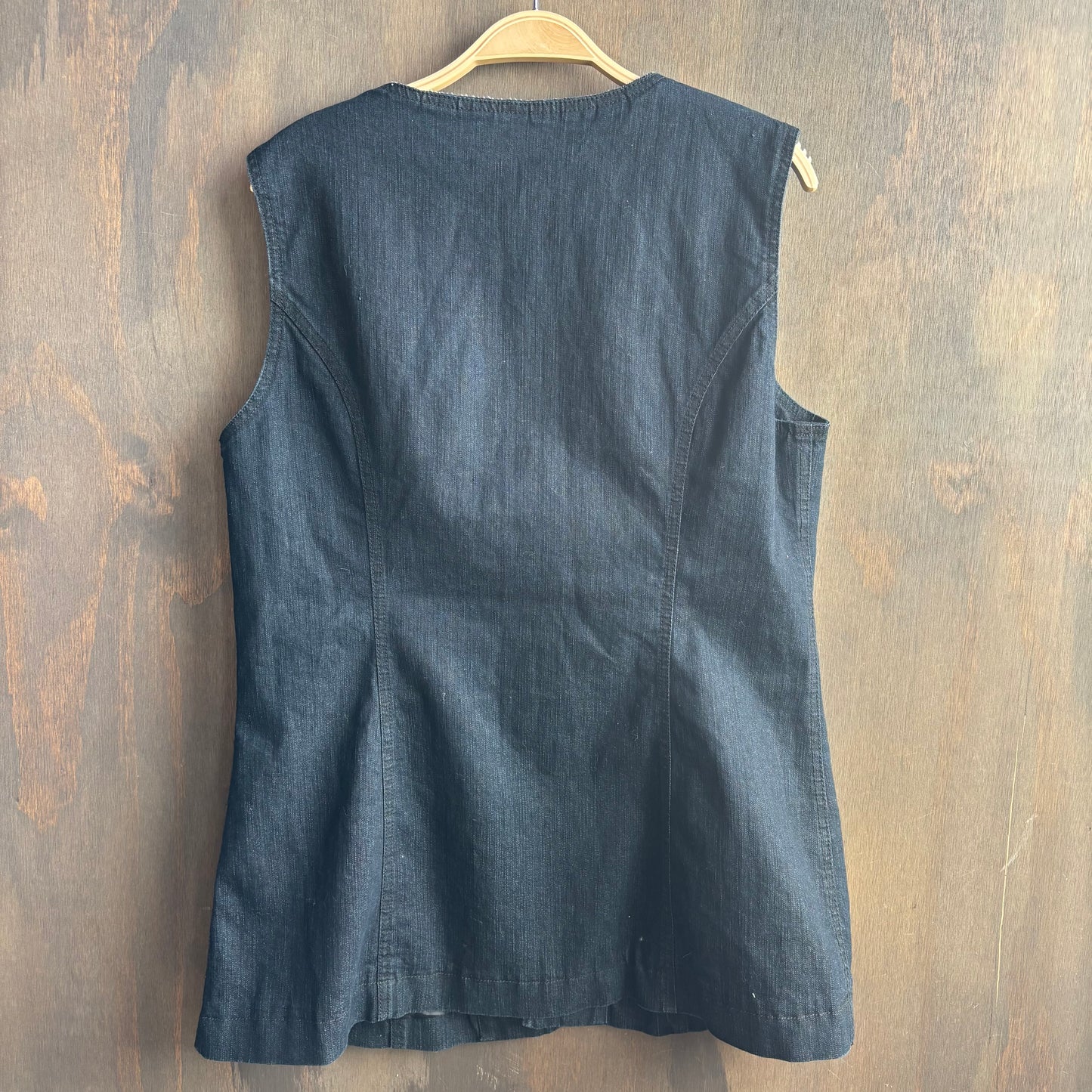 Dark Denim Tunic Vest