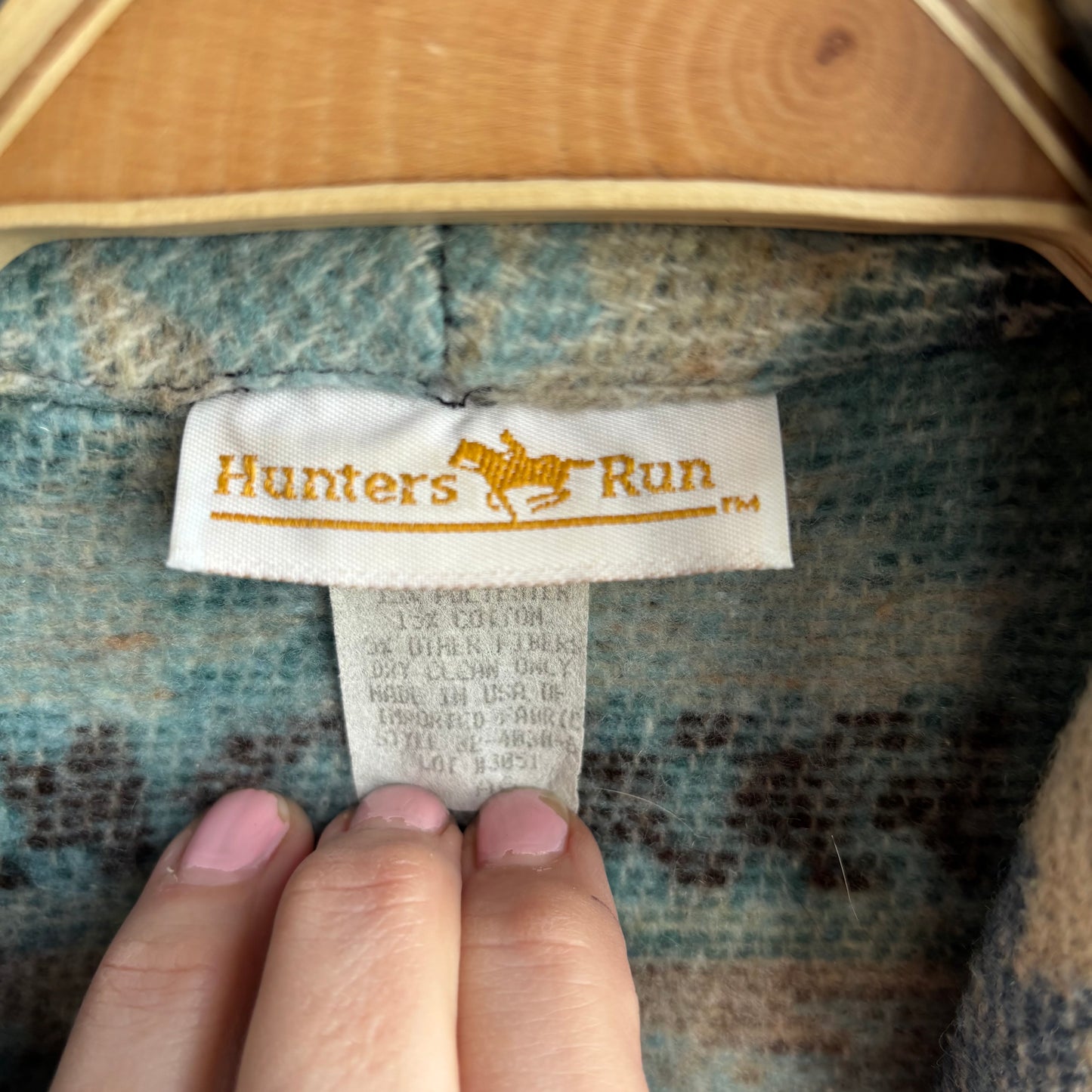 Hunter's Run Blue Southwestern Jacket
