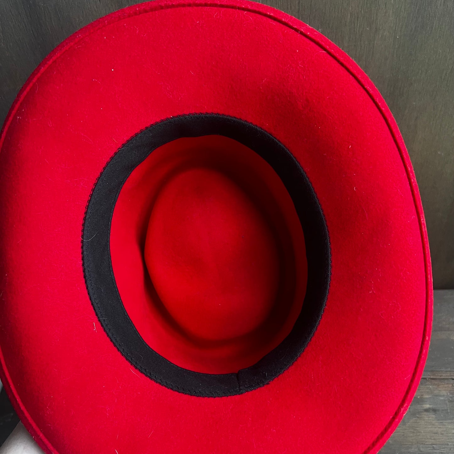 Red Felt Hat