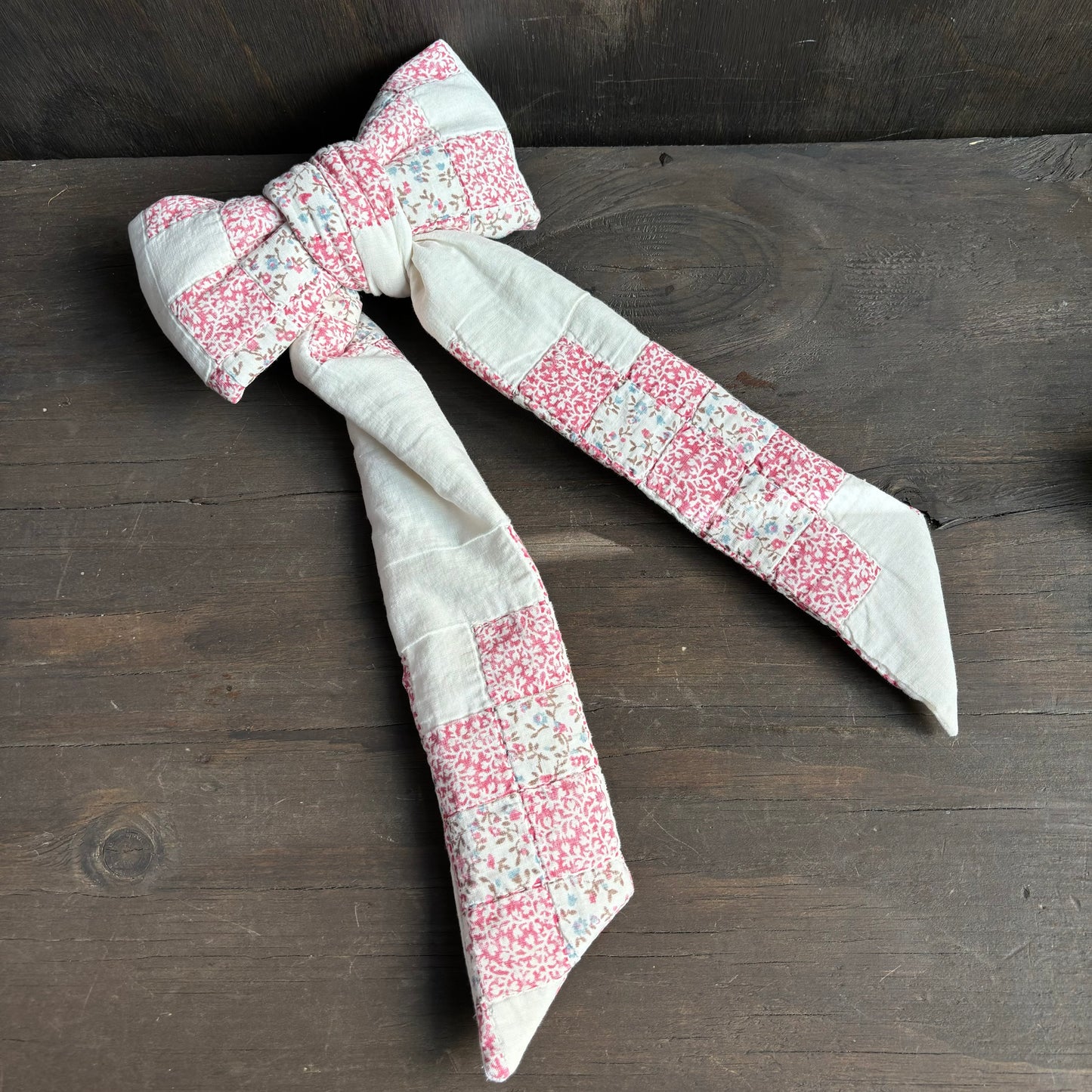 Vintage Quilt Bow
