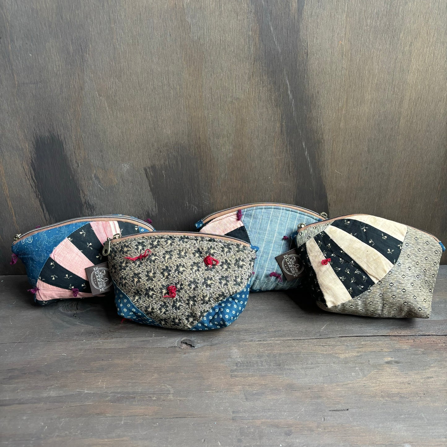 Vintage Quilt Small Toiletries Bag