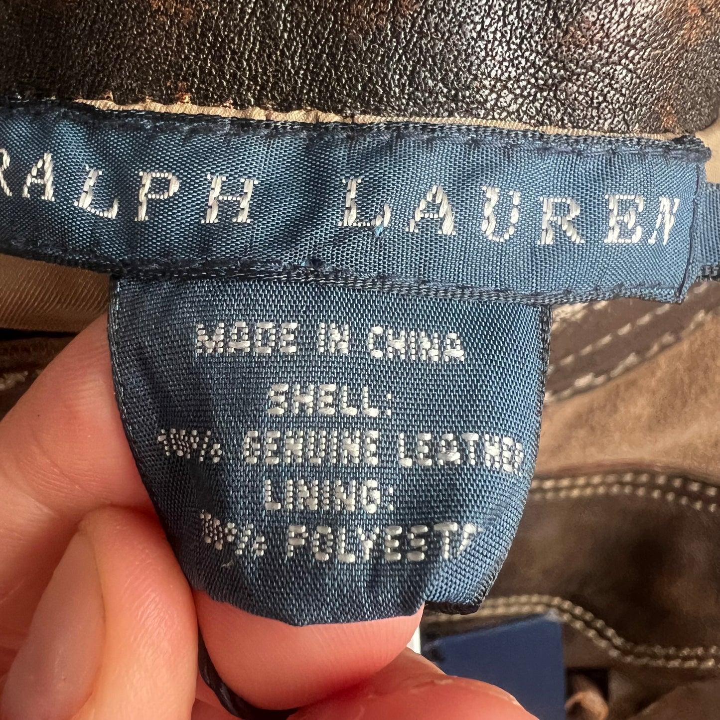 Ralph Lauren Leather Pants