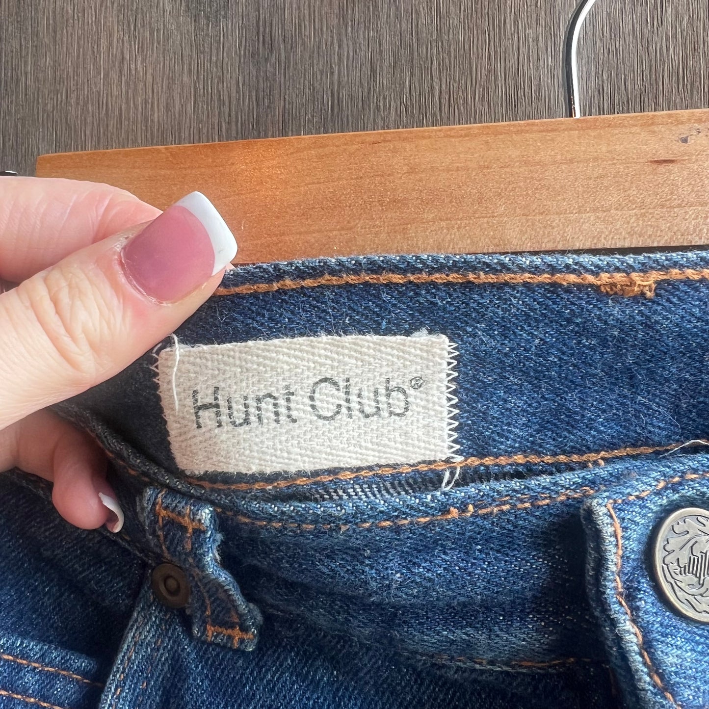 Hunt Club Jean Skirt