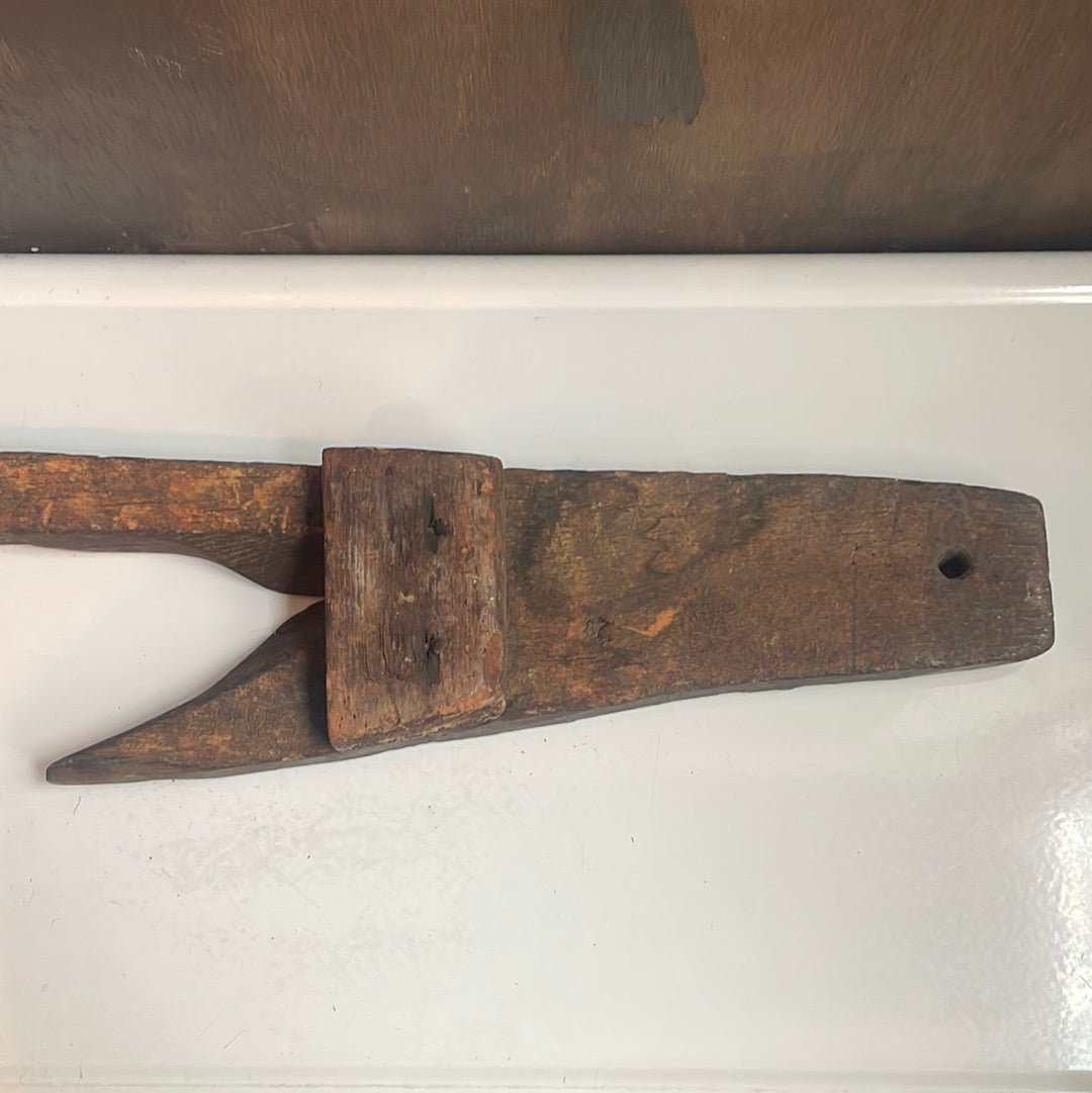 Custom Made Wood Boot Jack