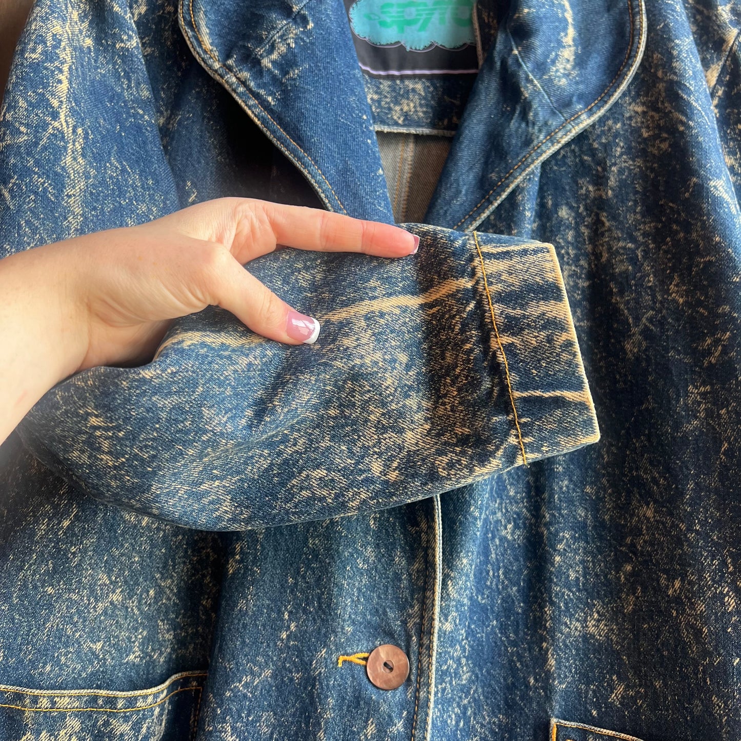 Spyros Vintage Denim Duster