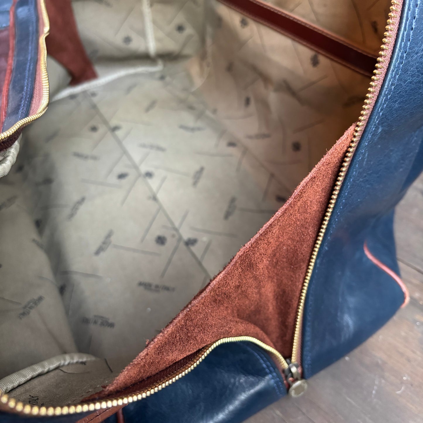 Vera Pelle Vintage Leather Duff