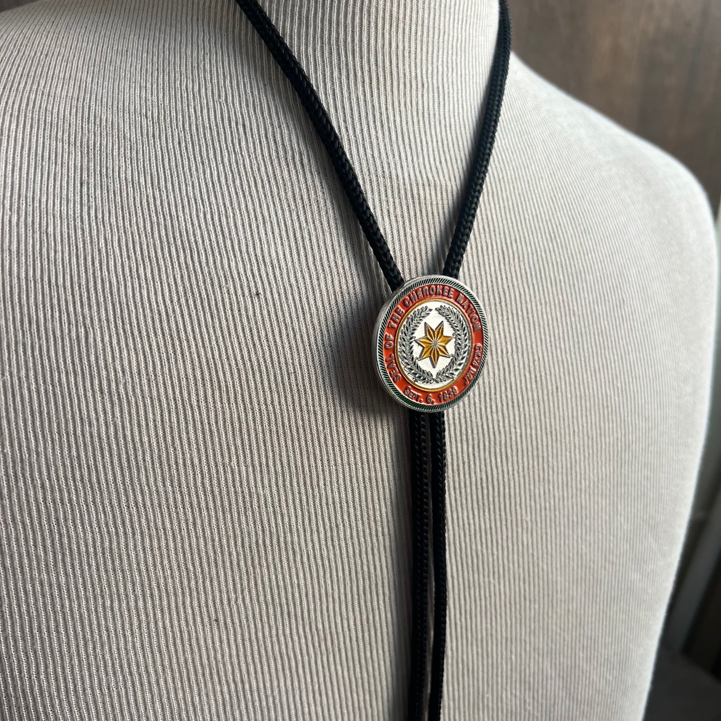 Seal of the Cherokee Nation Bolo Tie