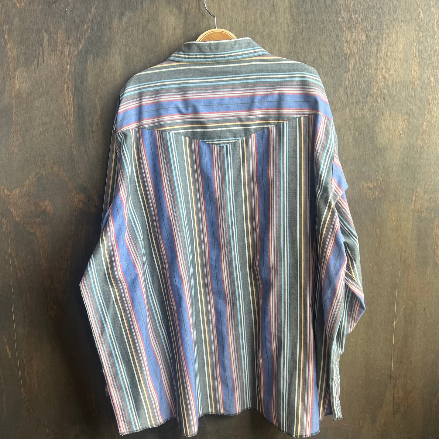 Wrangler Multicolored Western Pearl Snap