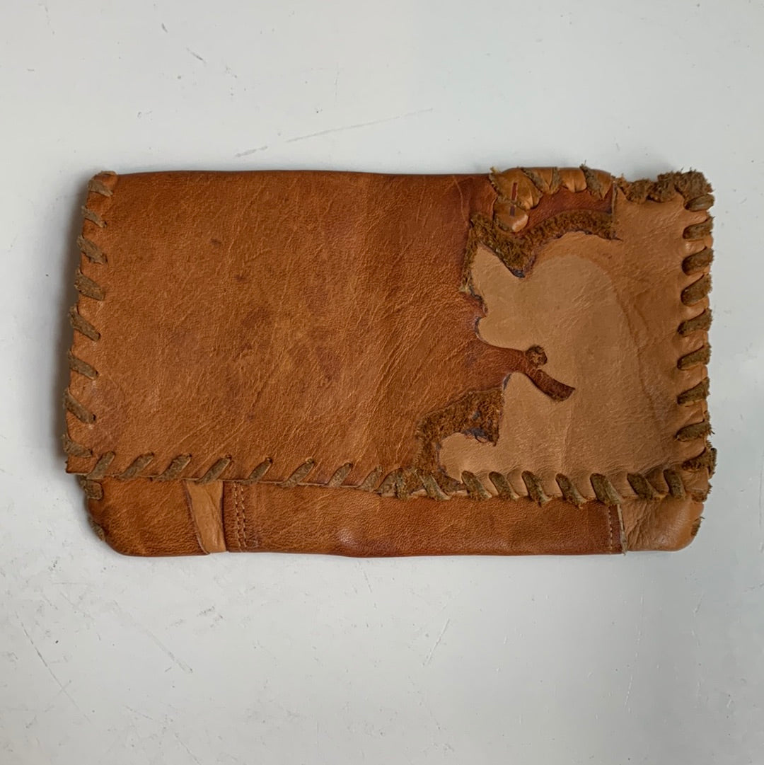 Handmade leather billfold