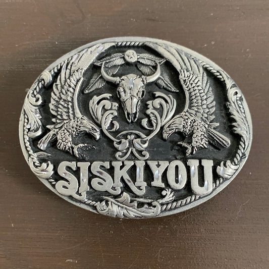 Siskiyou Diamond Cut Belt Buckle