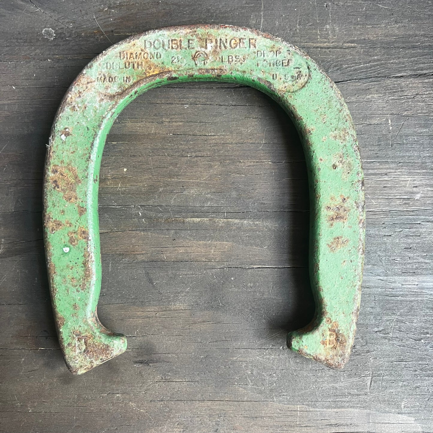 Vintage Double Ringer Horseshoe