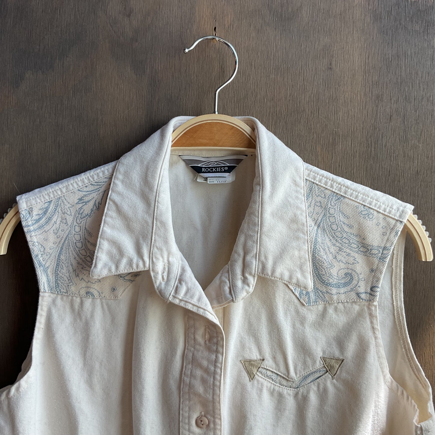 Rockies White Vest