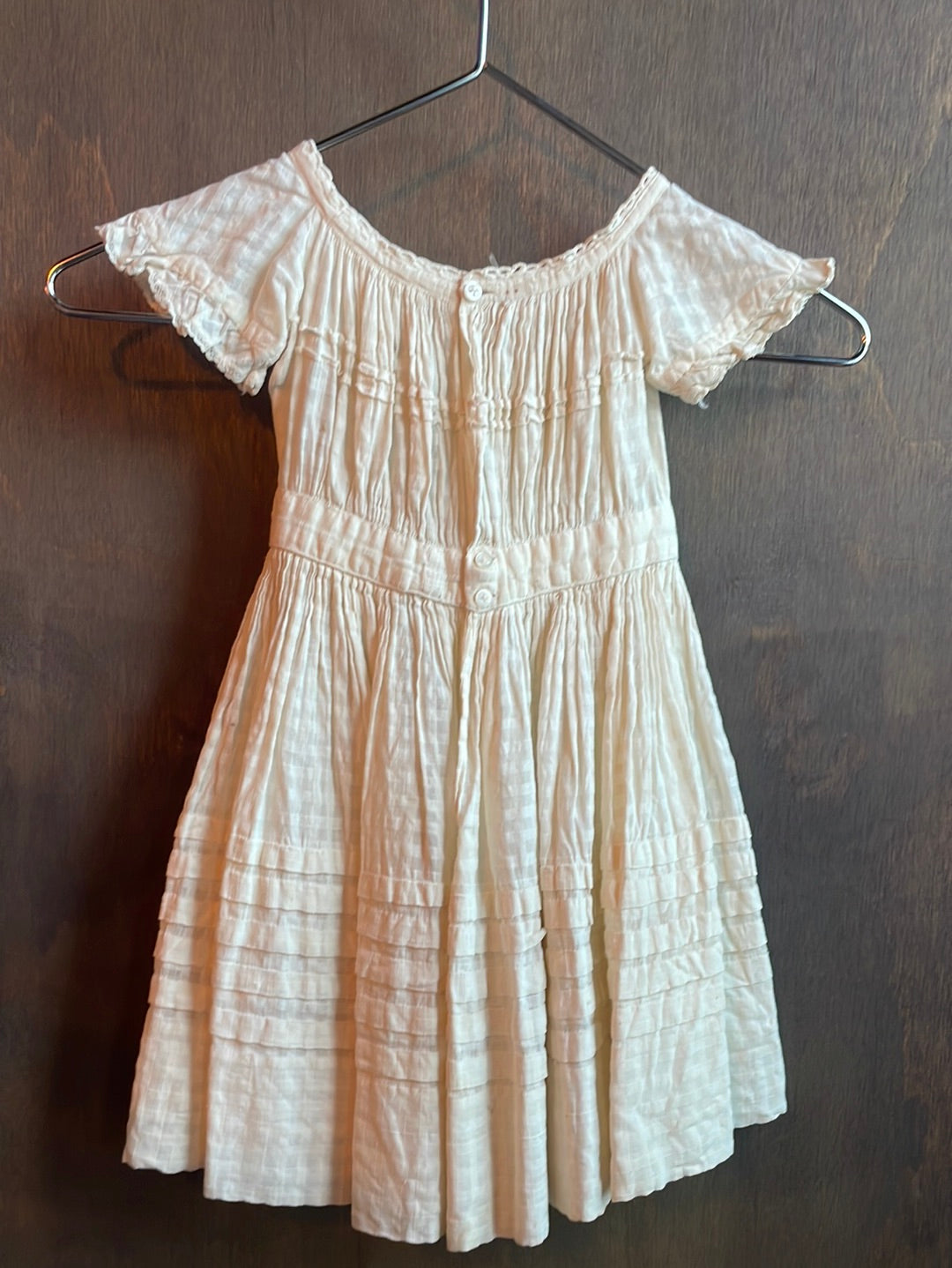 Kid’s Vintage White Dress