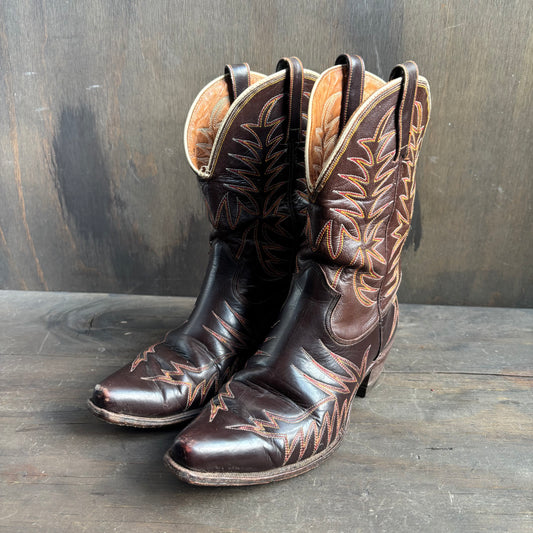 Acme 1960's Brown Roper Boots