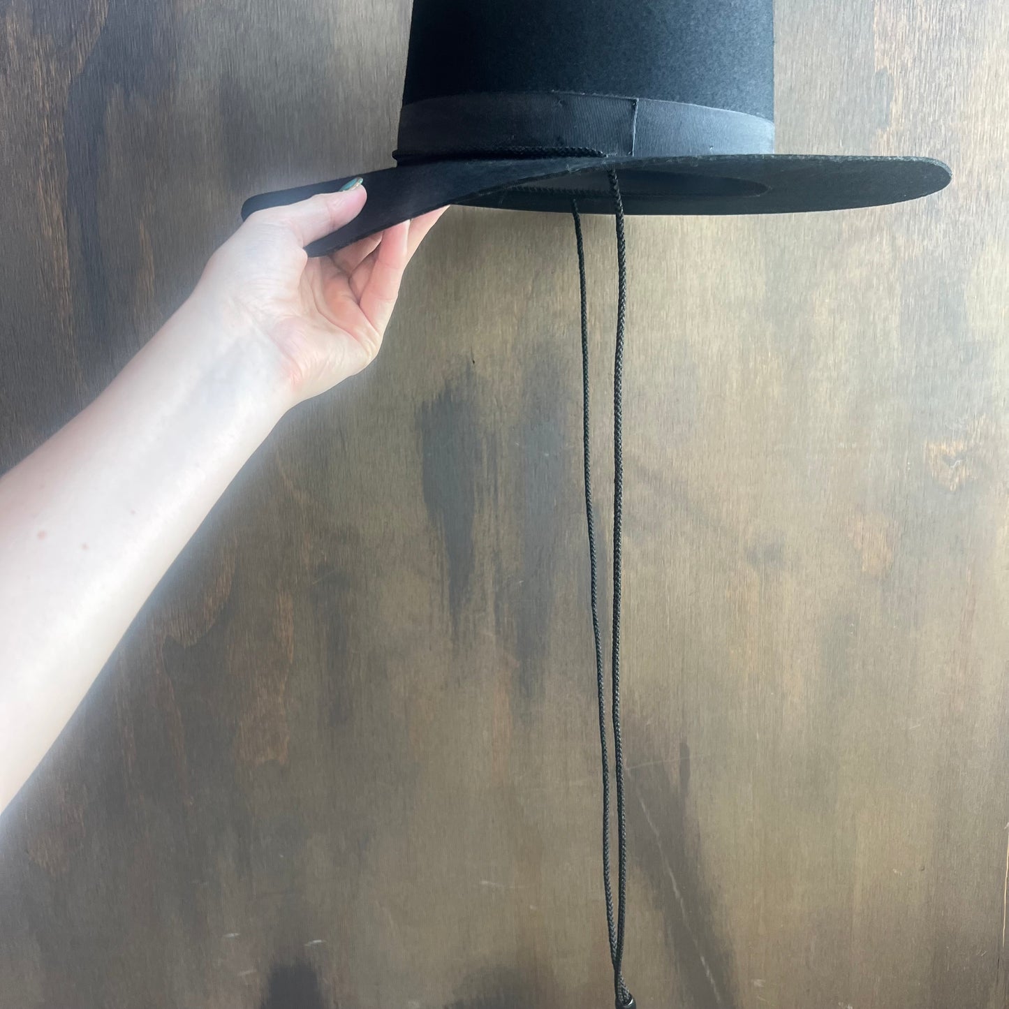 J Hats Americana Collection Black Hat