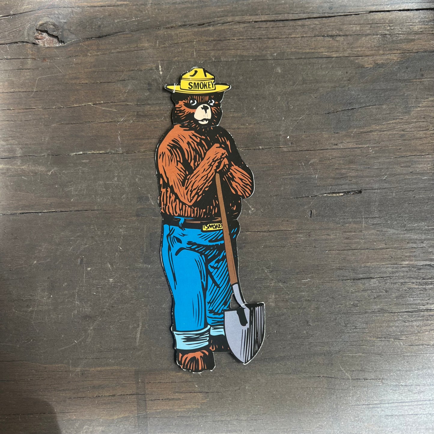 Vintage Smokey The Bear Sticker