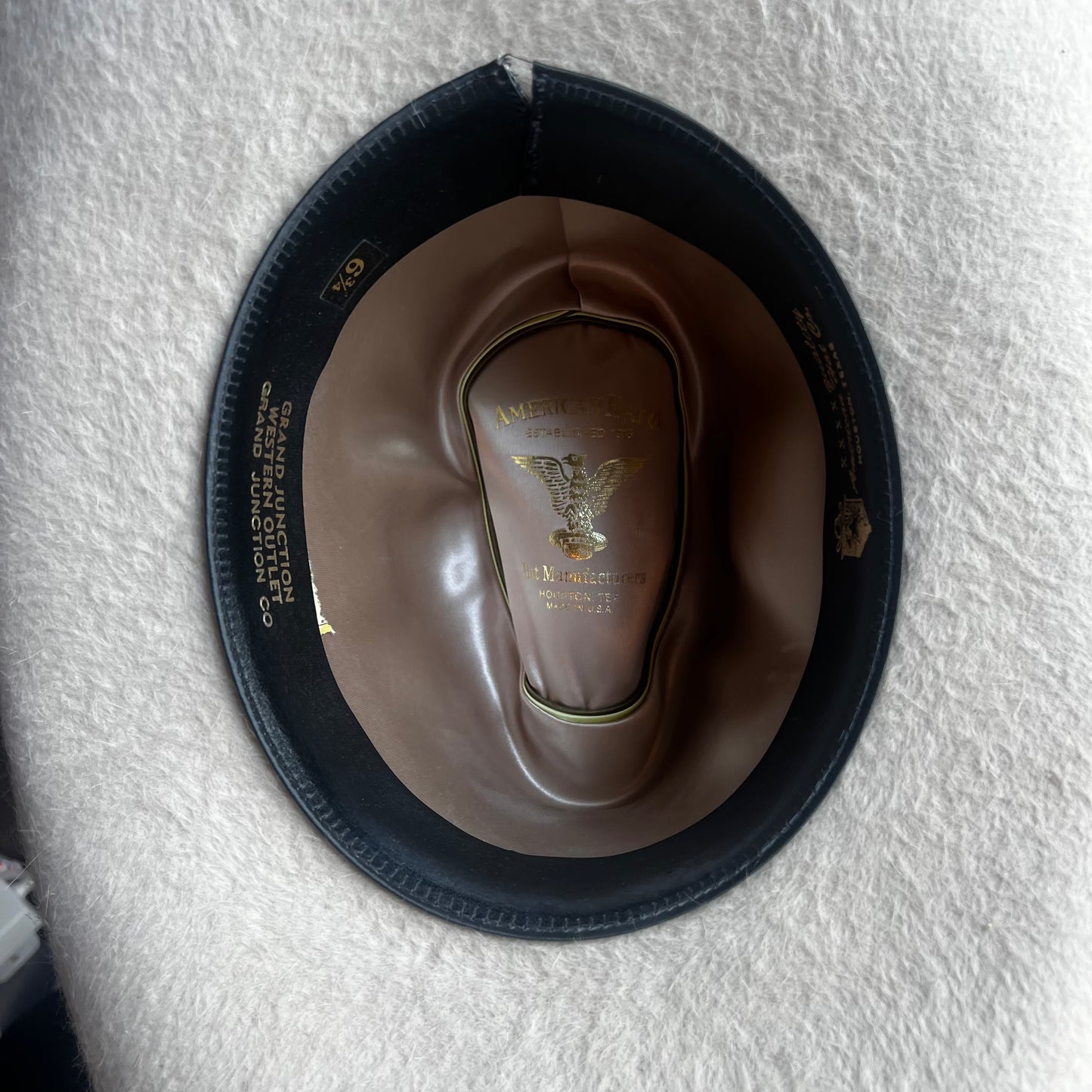 American Hat Co. Beige Grizzly Hat
