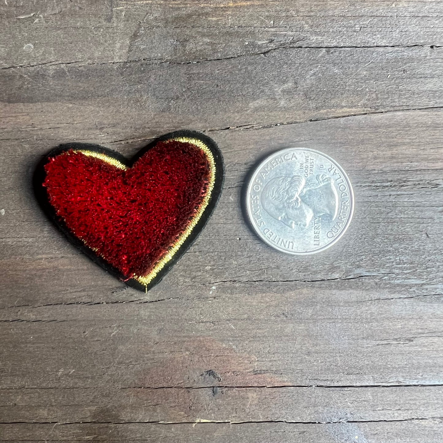 Small Vintage Heart Patch