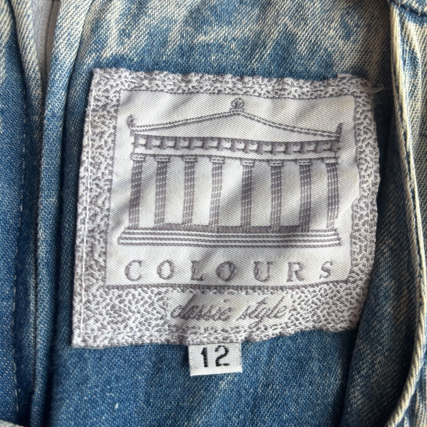 Colours Horse Belted Denim Dress
