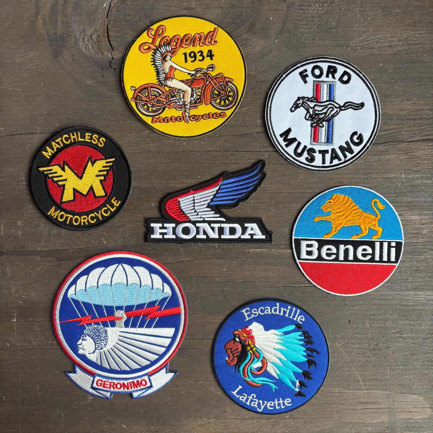 Vintage Motor Vehicle Patches