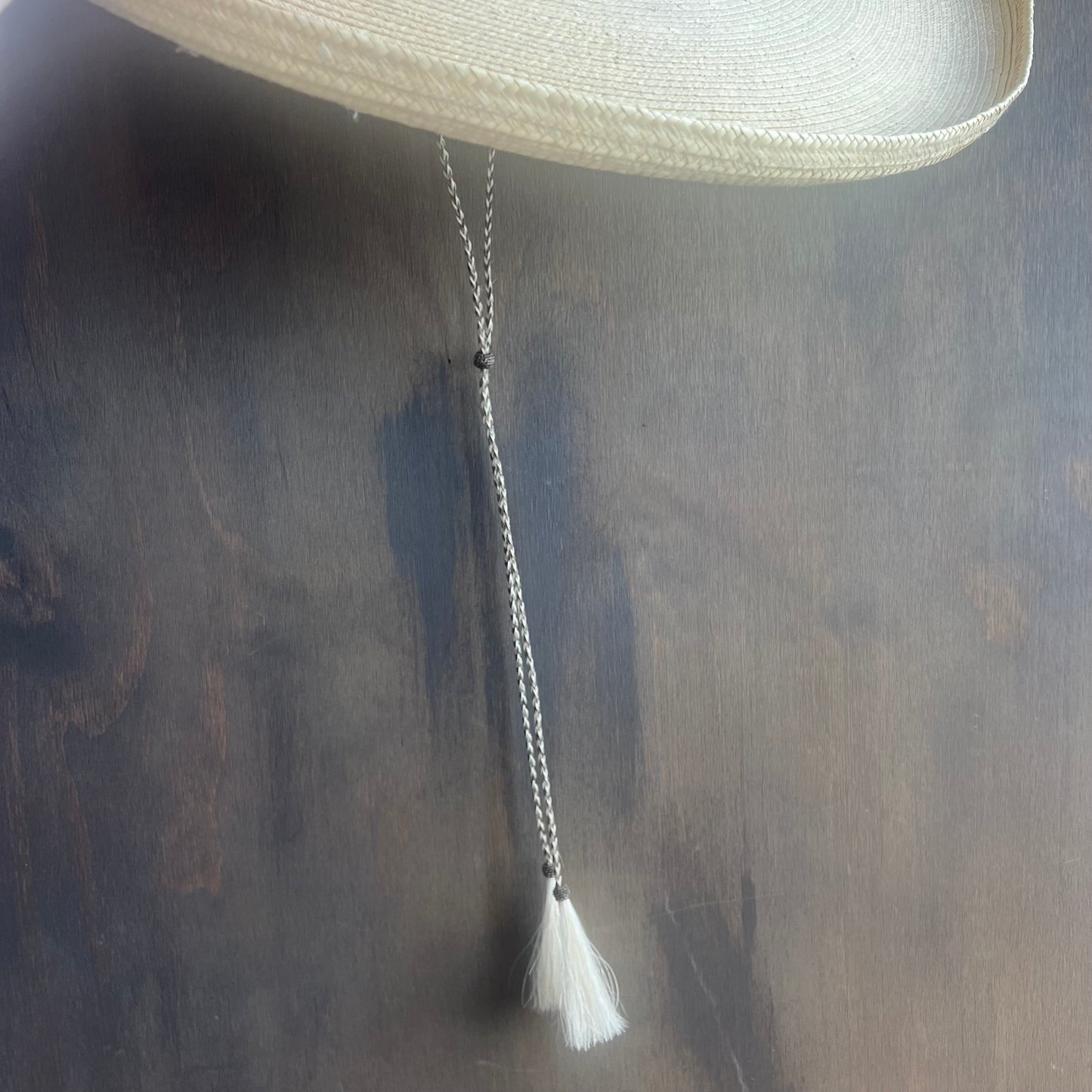 Cowboy Corral Custom Made Sombrero with Horse Hair Drawstring