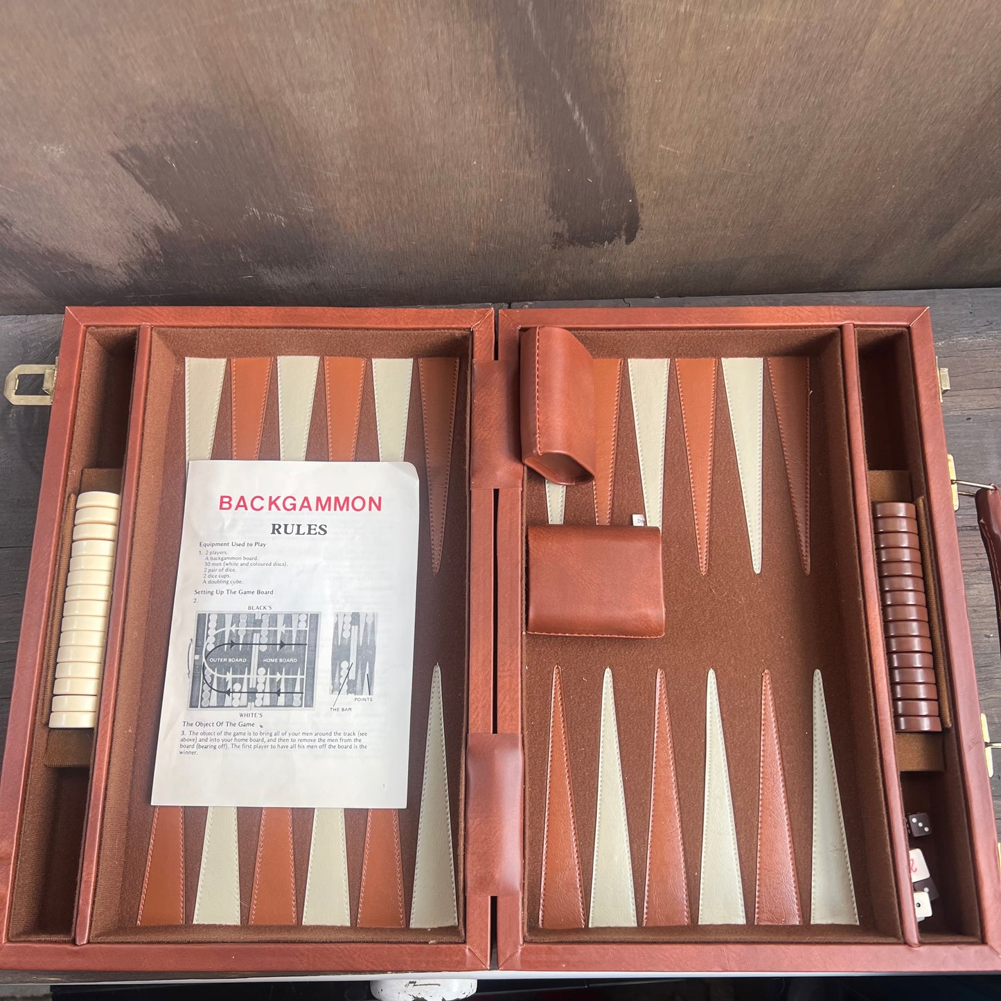 Backgammon Game Kit