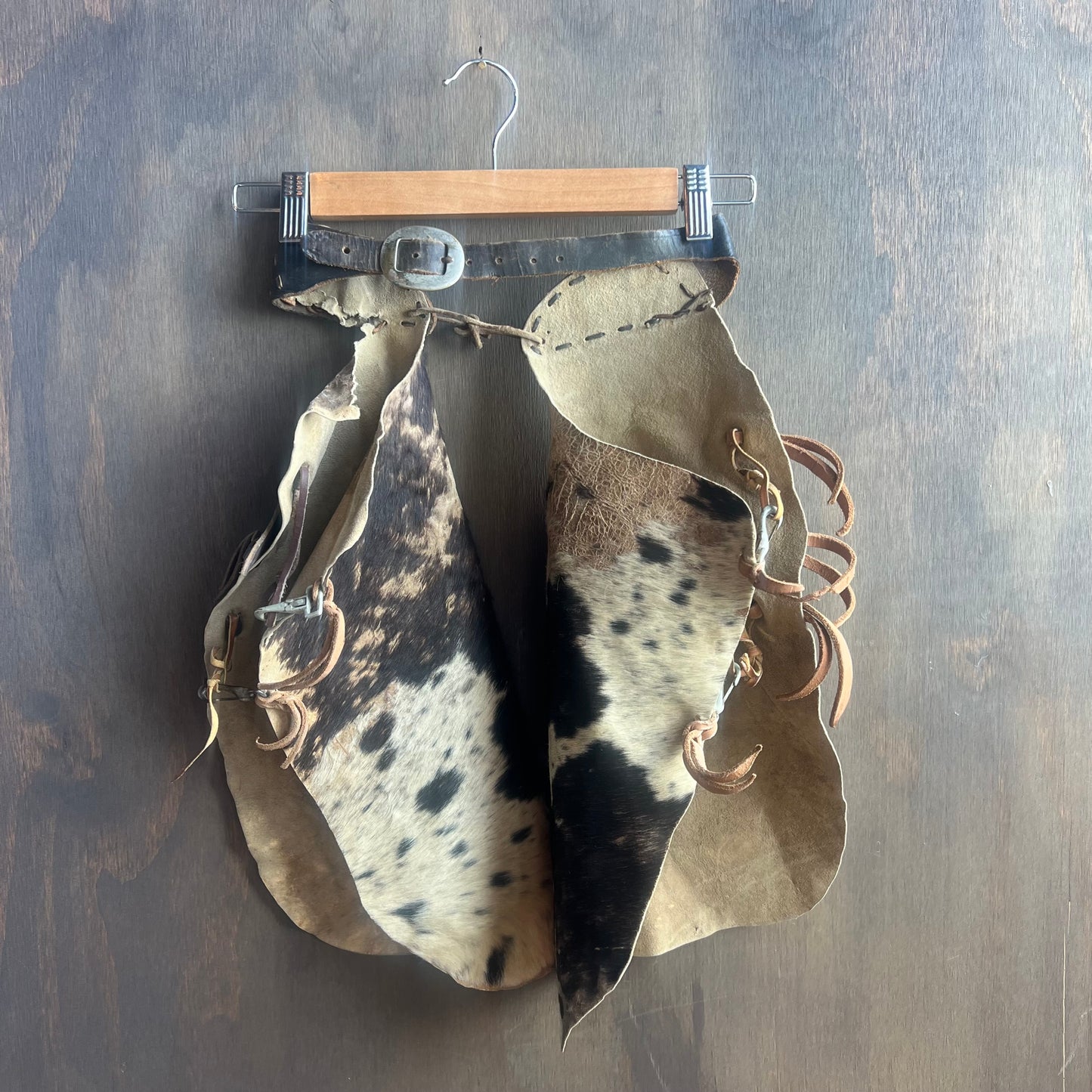 Kids Vintage Cowhide Chaps