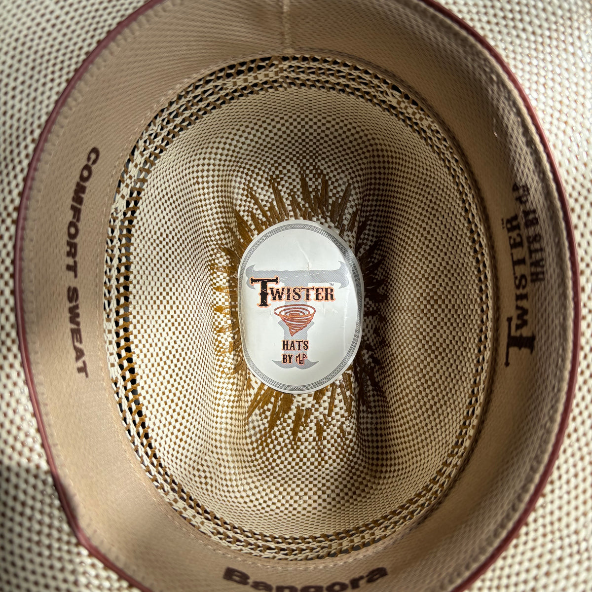 Twister Cream Bangora Hat