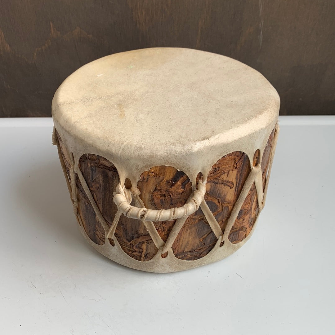 Small stretched hide drum