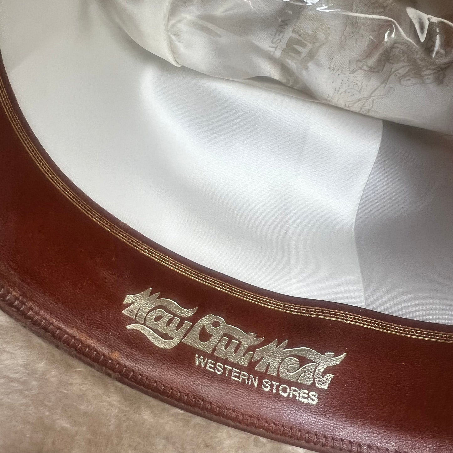 Way Out West Grizzly Beige Hat