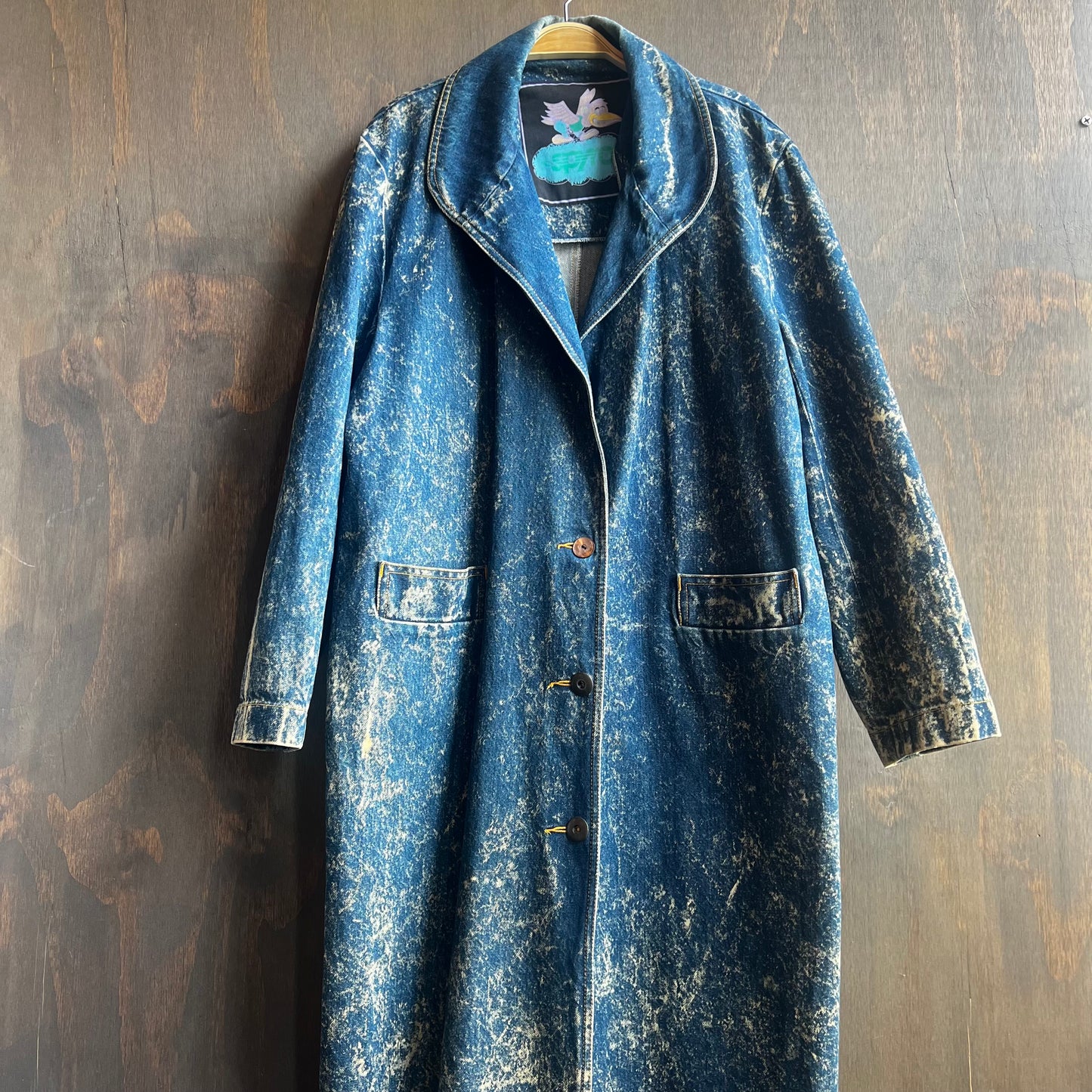 Spyros Vintage Denim Duster