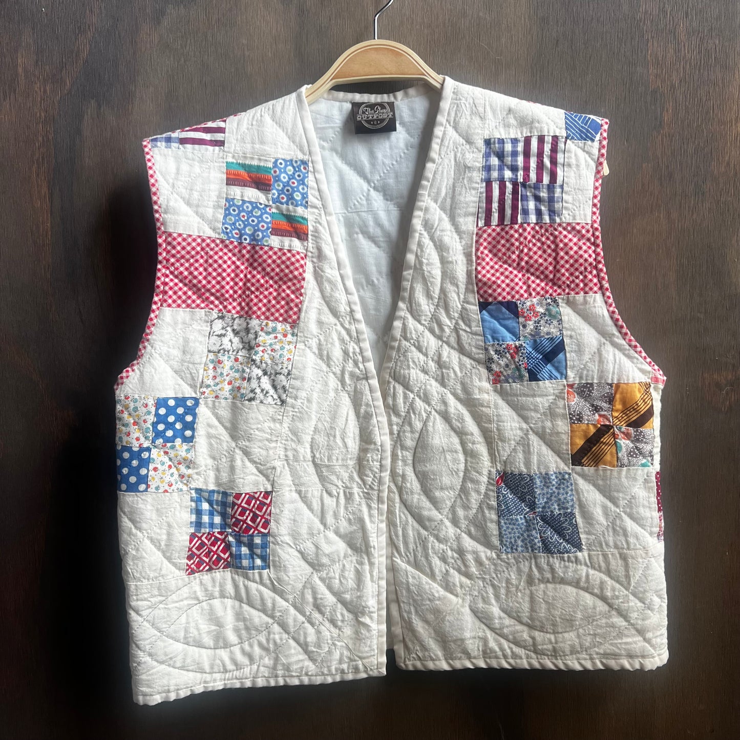Vintage Patchwork Quilt Vest