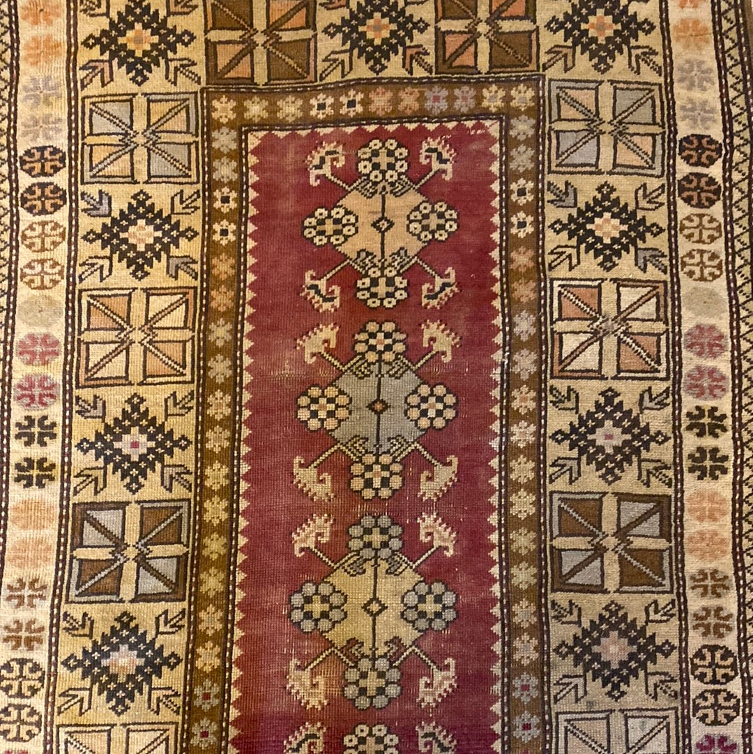 Vintage Turkish Rug