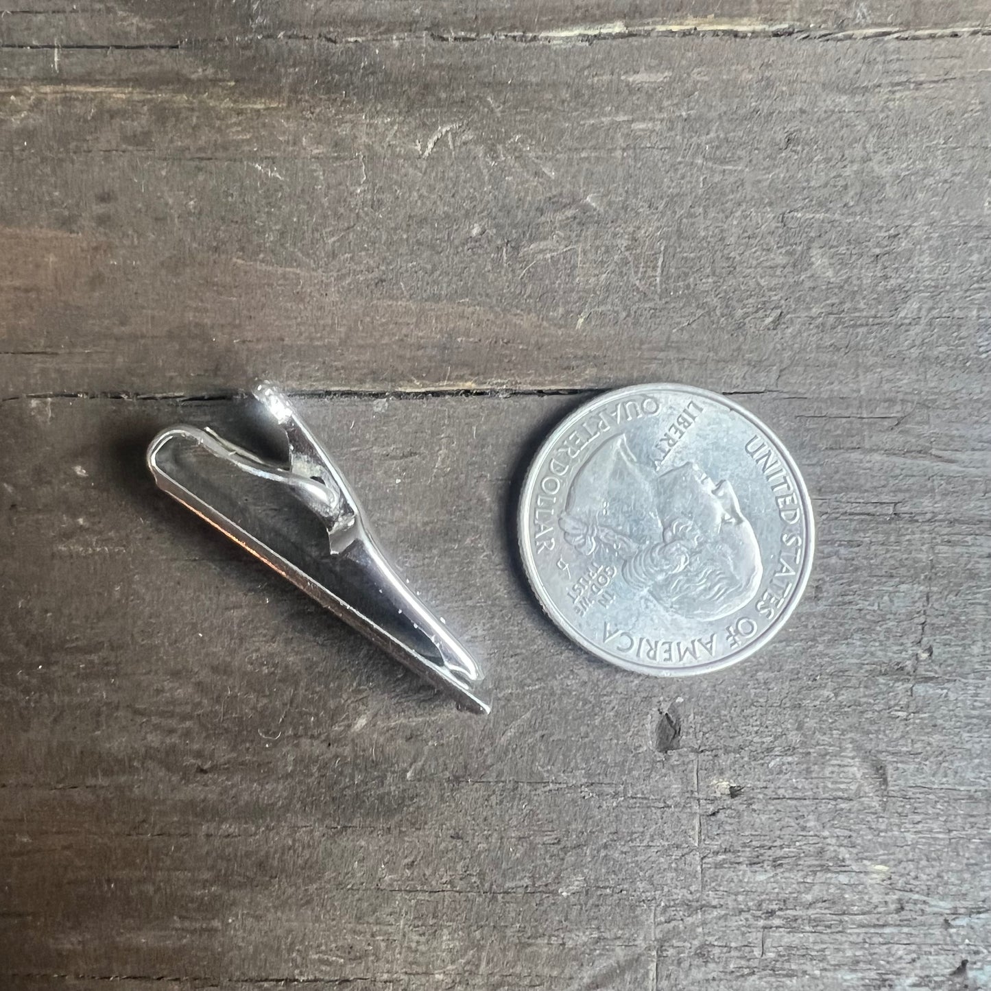 Swank Silver Tie Clip