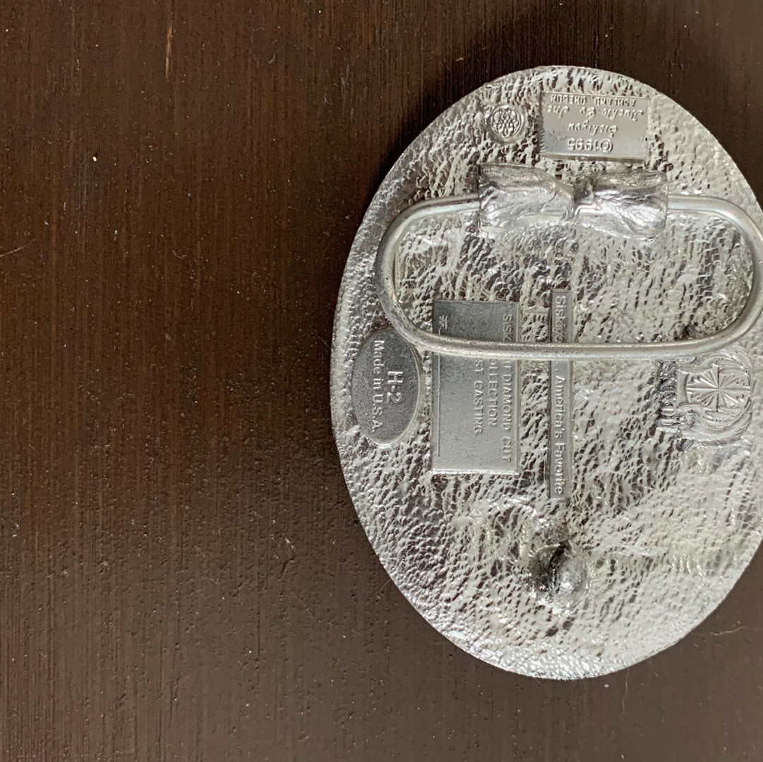 Siskiyou Diamond Cut Belt Buckle