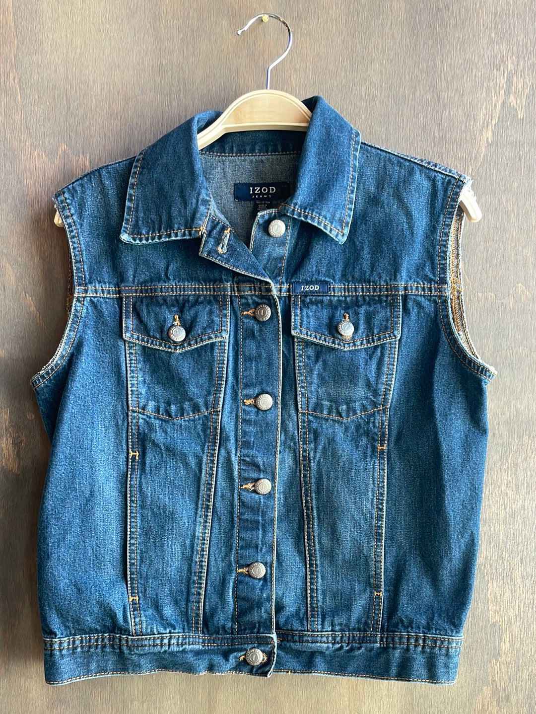 Vintage Izod Denim Vest