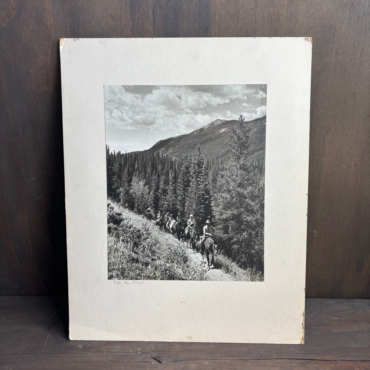 Vintage Trail Ride Art Print