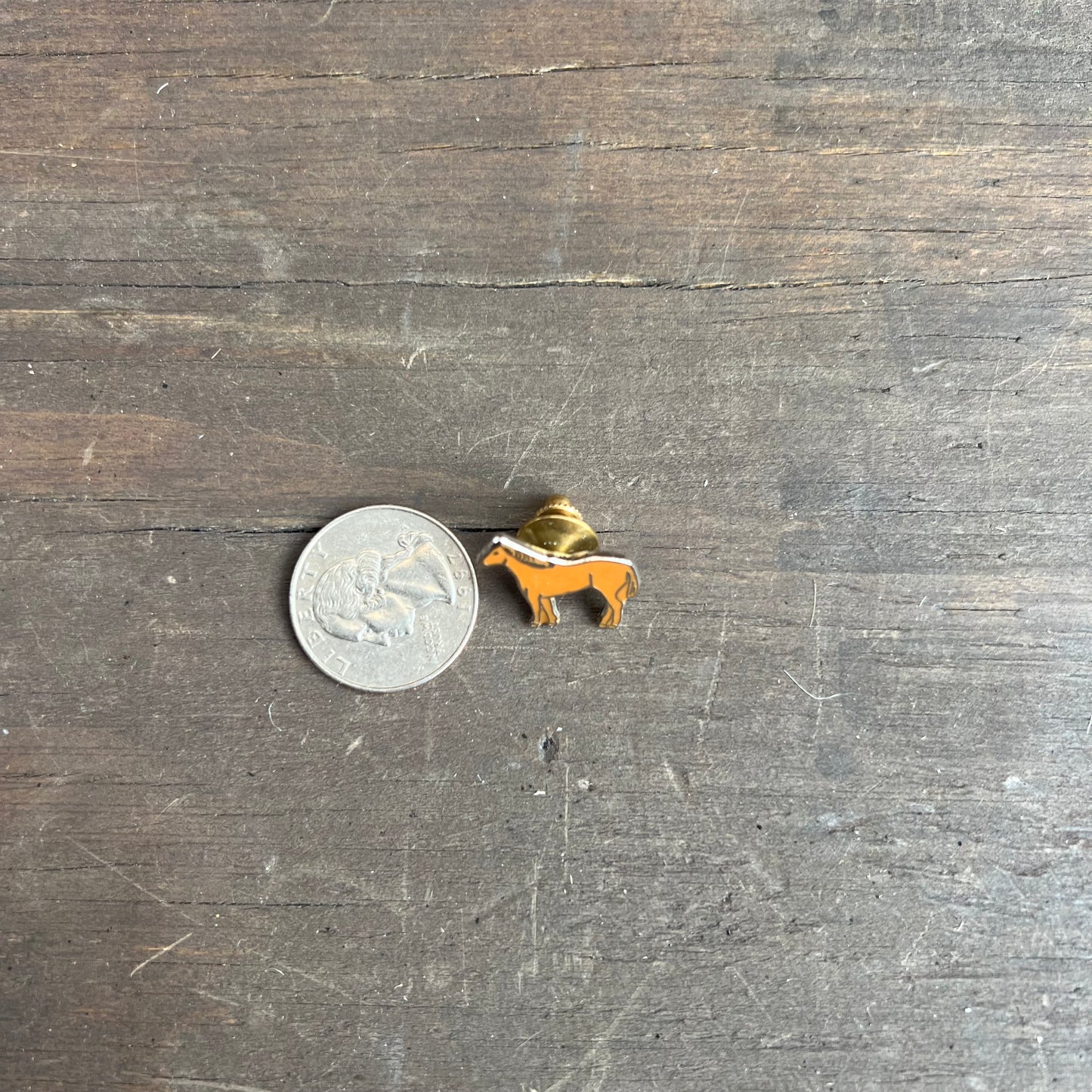Brown Horse Pin