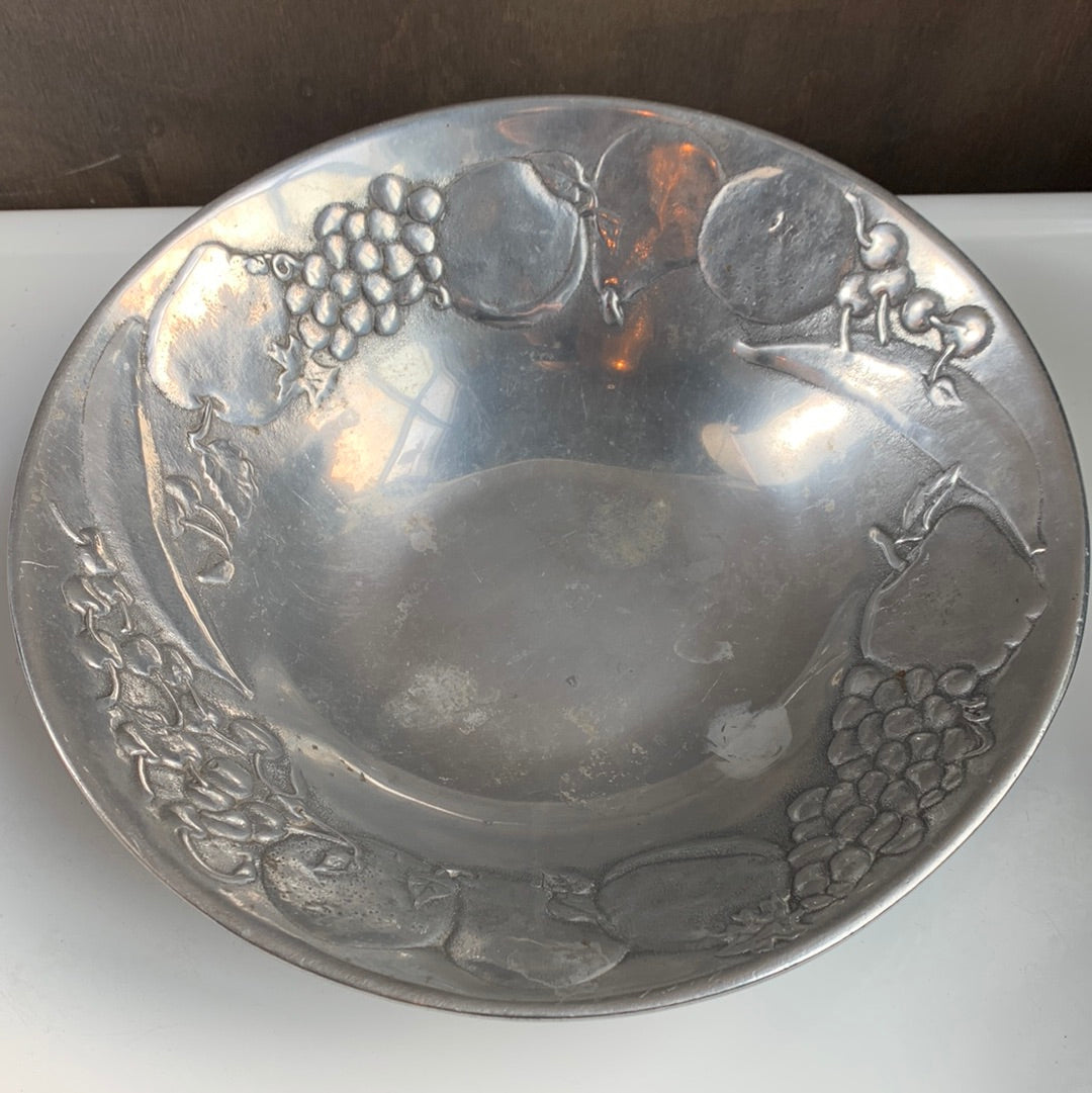Wilton Armetale Co Pewter Fruit Bowl