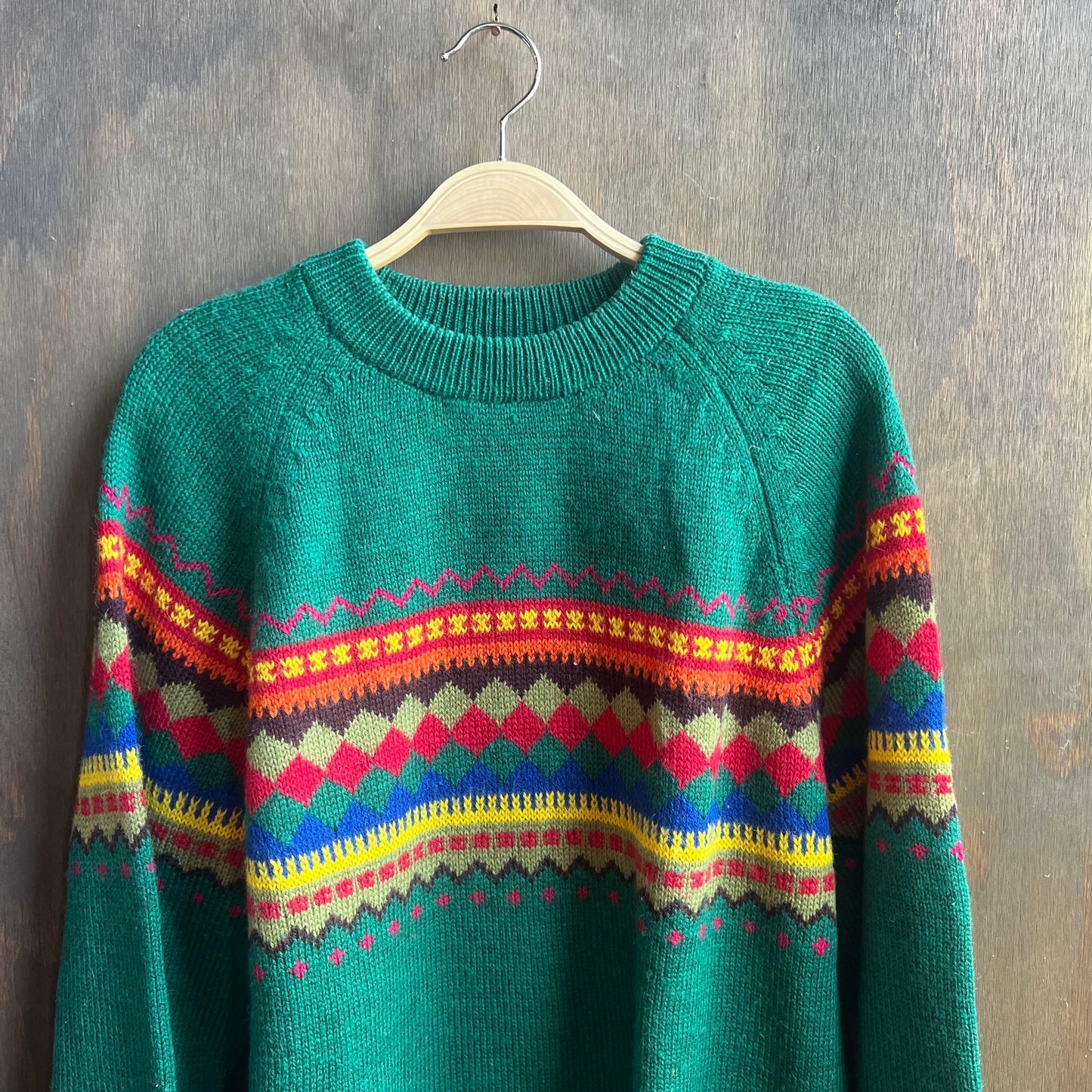 Vintage Green Sweater