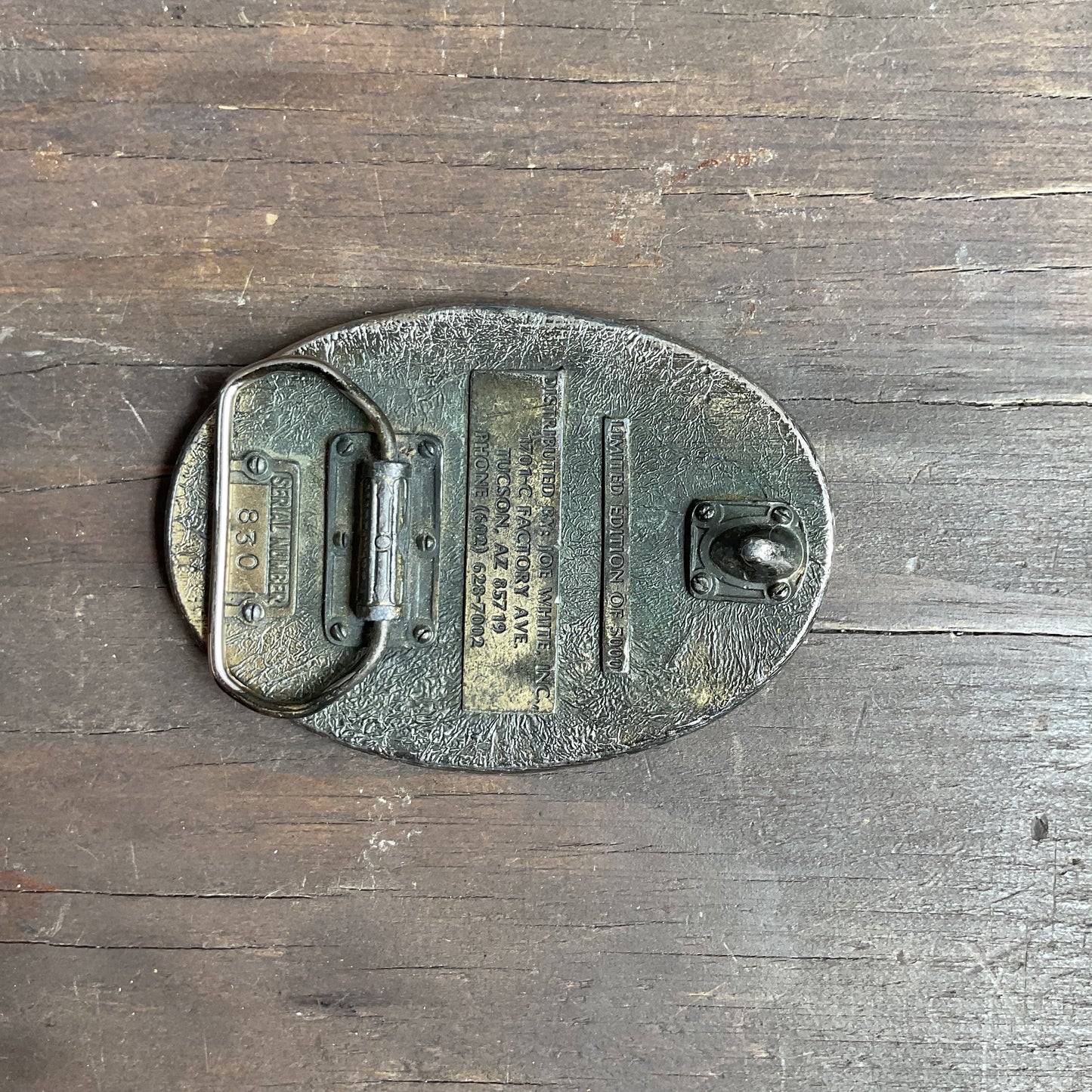 State of Arizona Seal Belt Buckle