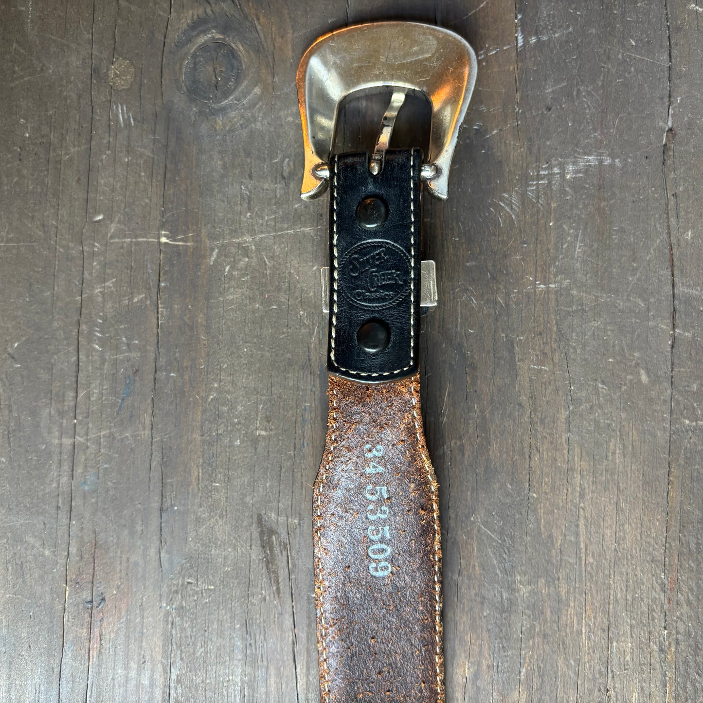 Two-Tone Buffalo Nickel Belt