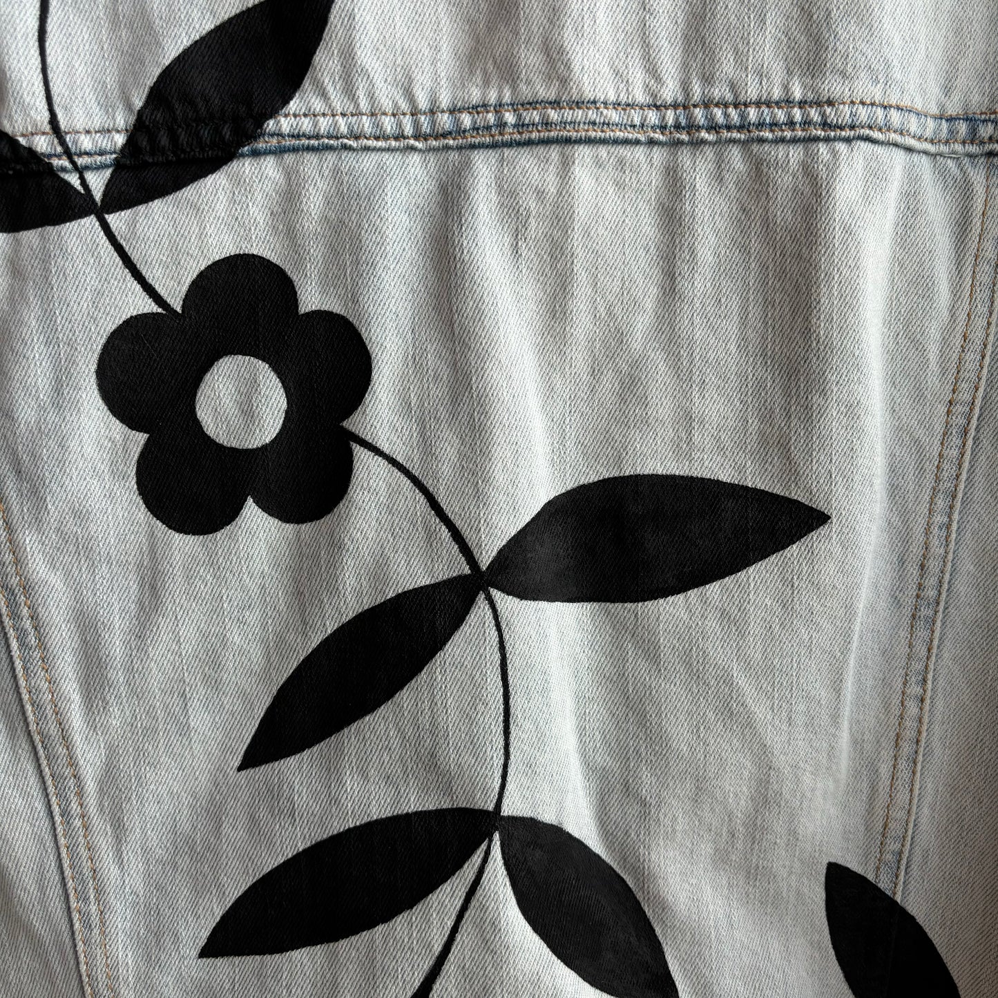 Parrot Paints x Agora Denim Jacket