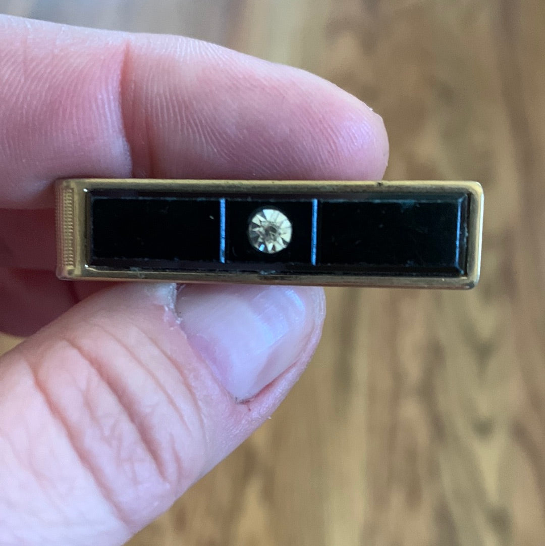 Rhinestone Tie Clip