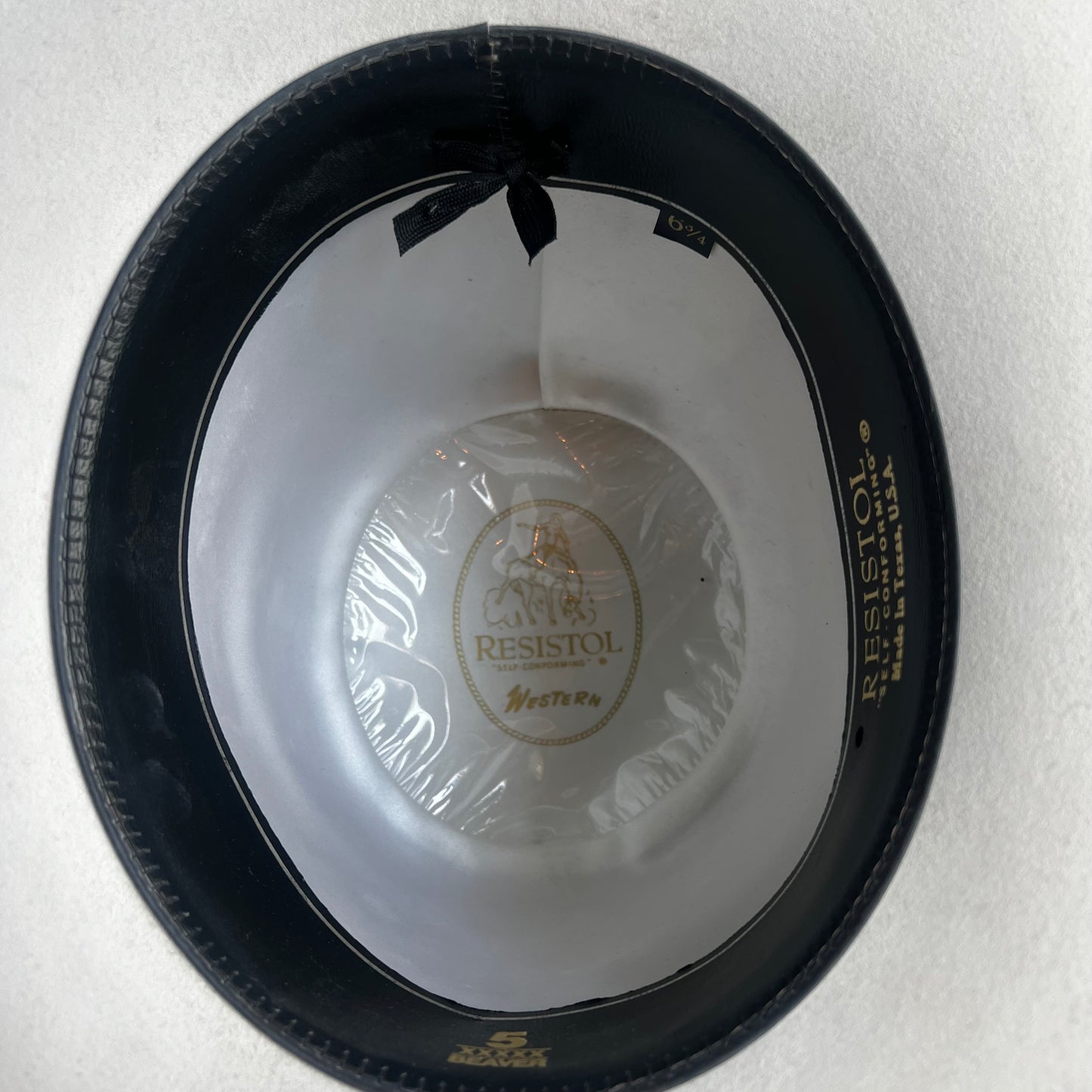 Resistol 5X White Beaver Hat