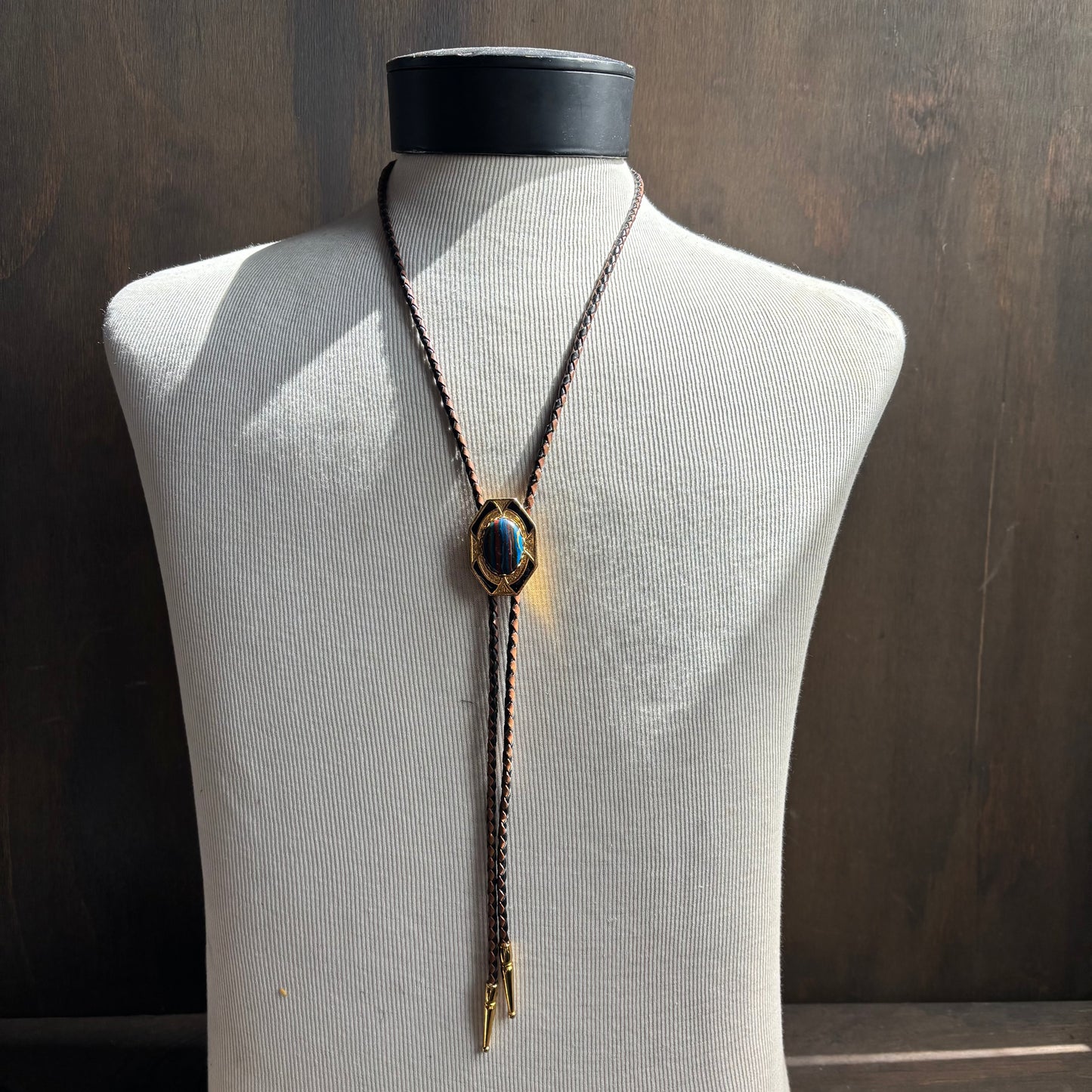 Multi Color Oval Bolo