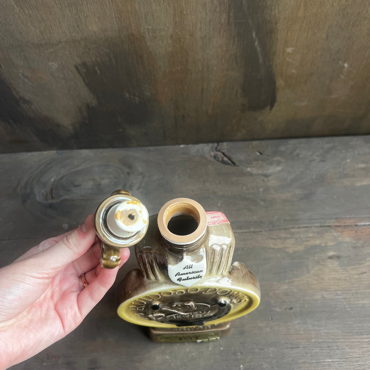 Vintage Jim Beam Bourbon Whiskey Bottle