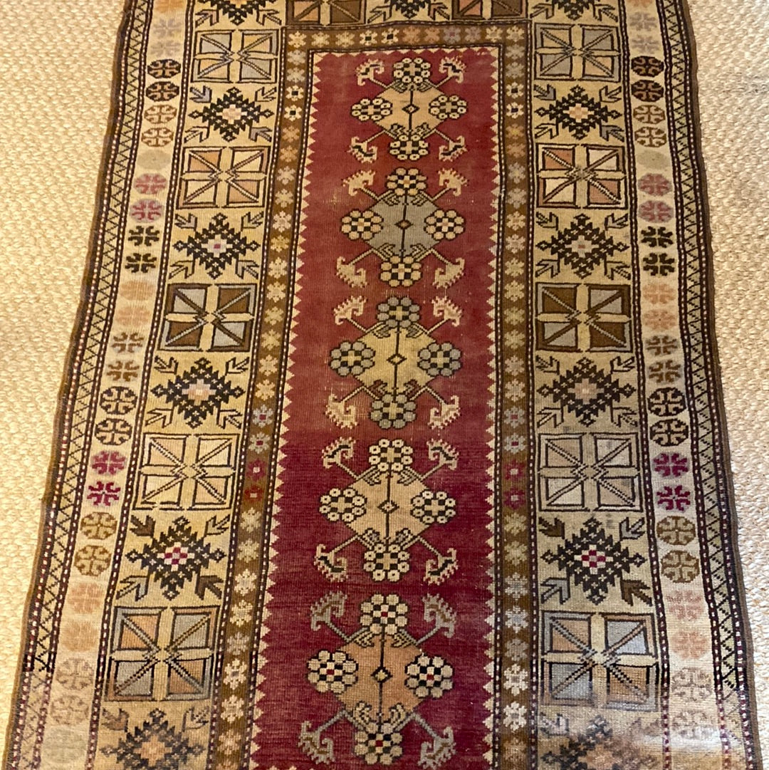 Vintage Turkish Rug